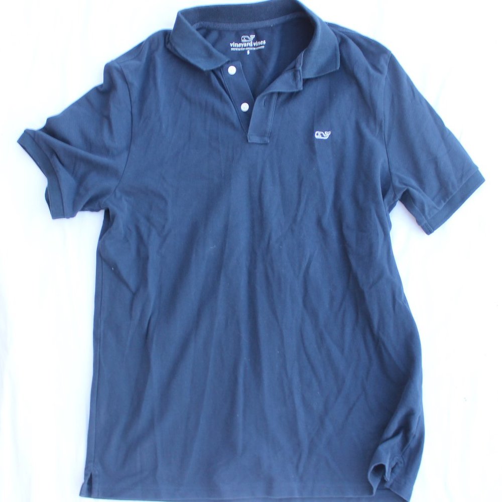 Vineyard Vines Blue Short sleeve polo | Worn a few times